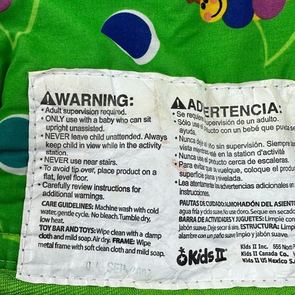 Baby Einstein Toys Baby Einstein Exersaucer Seat Cover Replacement